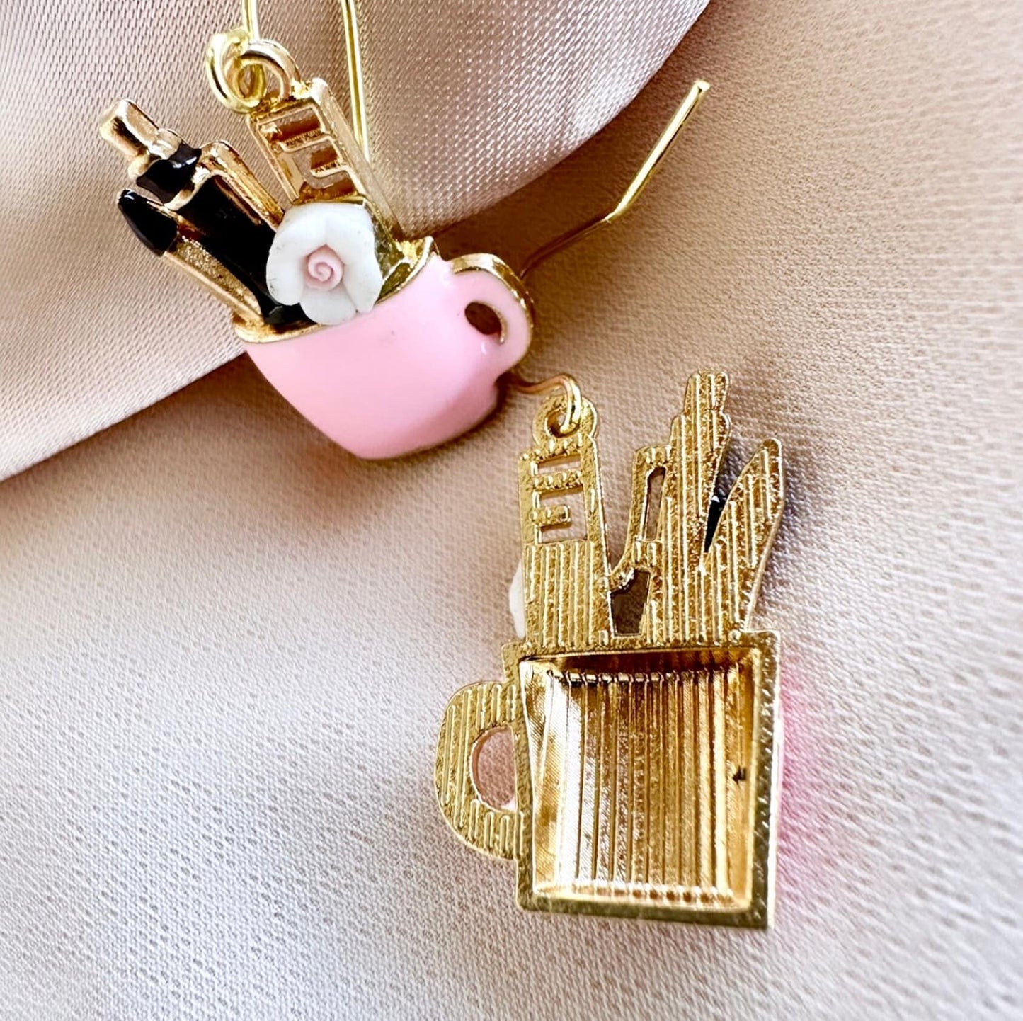 Teacher Earrings, Back To School Gift, Back To School Jewelry, School Earrings, Quirky Earrings, Teacher Gift Idea, Art Teacher Gift