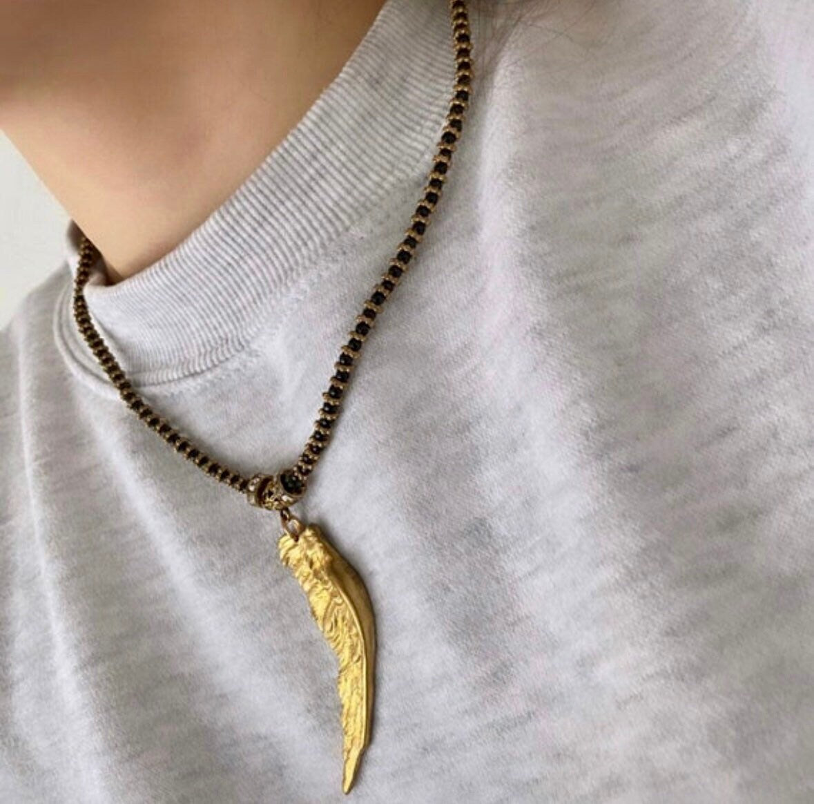 Gold Angel Wing Necklace, Gold Celestial Necklace, Angel Necklace Pendant, Easter Necklace, Renaissance Necklace, Easter Gifts
