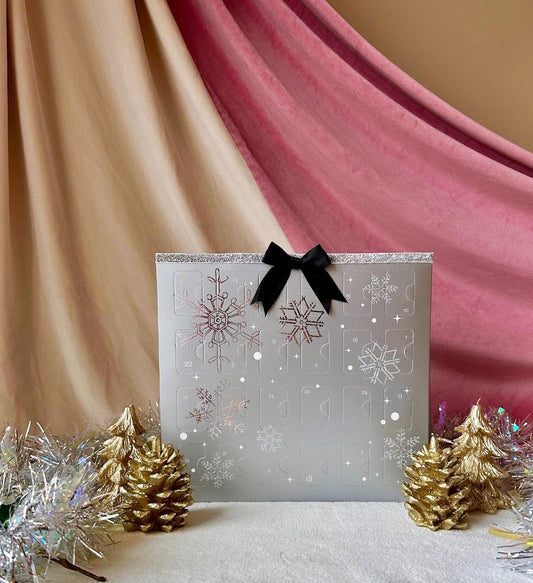 Jewelry Advent Calendar 2024, 24 Days Advent Calendar, Big Advent Calendar, Coquette Christmas Gifts, Girl Gift Box, Silver Advent Calendar